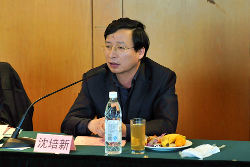 華亭鎮黨委副書記、鎮長沈培新