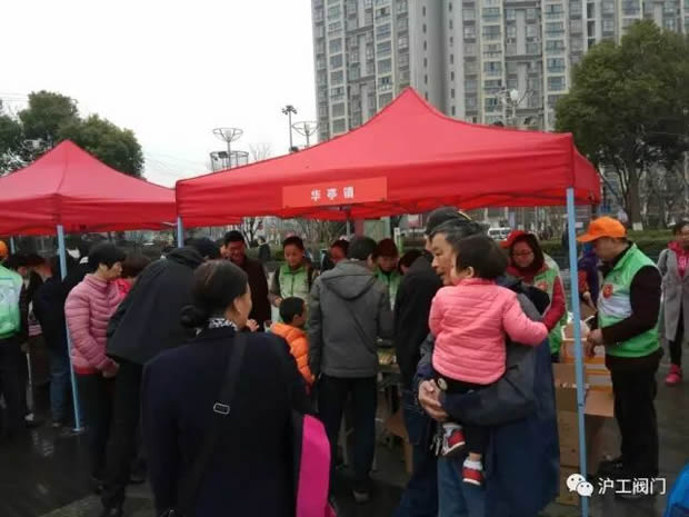 上海滬工閥門廠集團參加“愛·公益 行·溫暖”兩新組織志愿者服務活動(圖5)