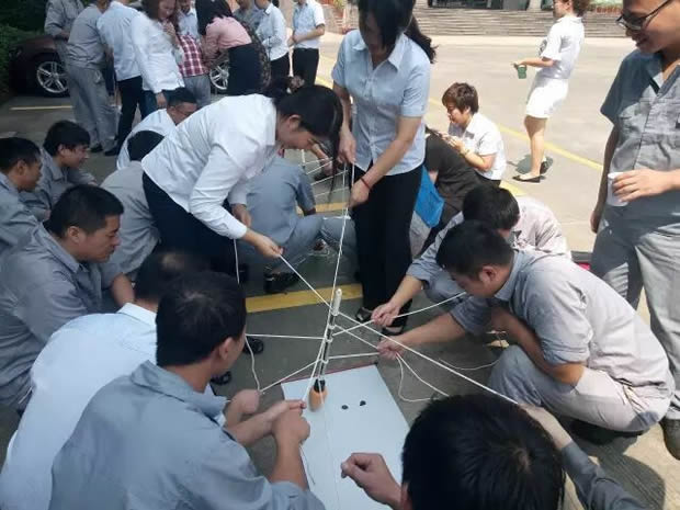 上海滬工閥門廠凝心聚力激揚(yáng)青春素質(zhì)拓展活動(dòng)(圖8)