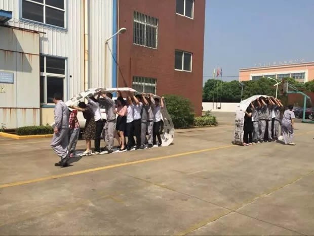 上海滬工閥門廠凝心聚力激揚(yáng)青春素質(zhì)拓展活動(dòng)(圖12)